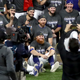 Jiustin Turner, mask off, infected with COVID-19, and smack dab in the middle of the Dodgers’ team photo.